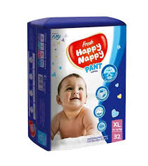 Happy Nappy Pant XL 32pc (12-25kg)