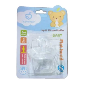 1pcs Applebear Liquid Silicone Pacifier 0m+ Baby - Mulitcolor