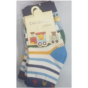 Coco BU Cotton Striped Baby Socks,