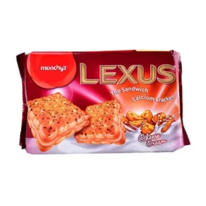 Munchy's Lexus Cheese Cream Sandwich Calcium Crackers, 225g