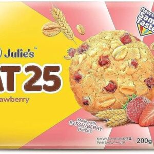 Julie's Oat 25 Strawberry Biscuits, 200g