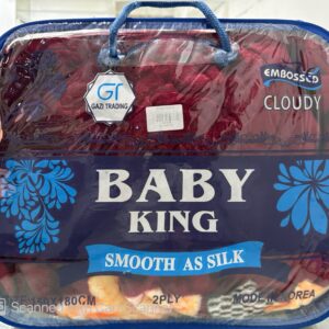 King Baby Blanket .Size150*180Cm