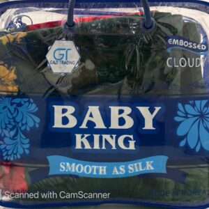 King Baby Blanket .Size150*180Cm