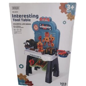 Kids Interesting Tool Table Toy 103 pc