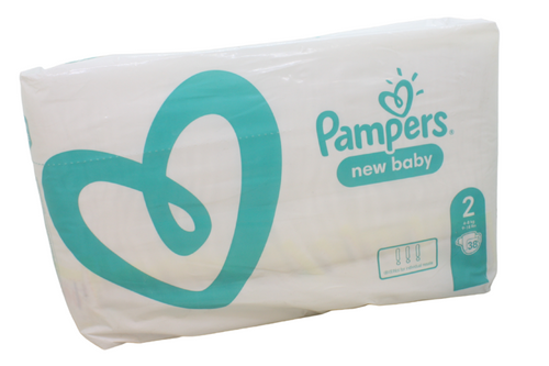 UK Pampers belt 2- 38Pc (4-8kg)