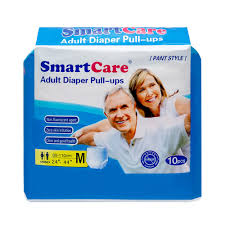SmartCare Adult Diaper M (10pc) 60-110 cm