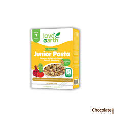 Love Earth Organic Junior Baby Pasta 7m+ Macaroni Delight With Tomato Spinach & Beetroot (Australia) 175g