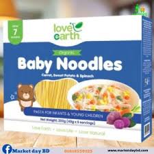 Love earth organic baby noodles carrot & sweet potato & spinach