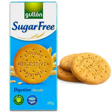 Gullon Sugar Free Digestive Biscuits, 245g