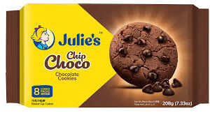 Julie’s Chip Choco Chocolate Cookies, 208 g