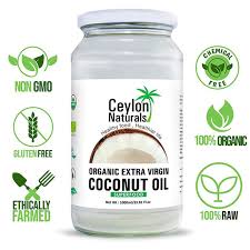 Ceylon Naturals Organic Extra Virgin Coconut Oil 1000ml
