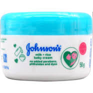 Johnson's Baby Milk And Rice Cream 50 gm