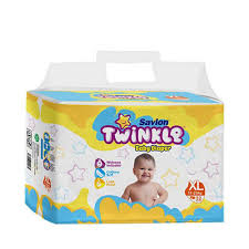 Savlon Twinkle Baby Belt Diaper (11-25Kg) - XL 24pcs