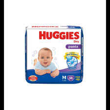 Huggies Dry Pant Diaper (M) Medium-64 Pcs (6-12 KG), Made in Malaysia