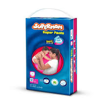 Supermom Baby Super Pant Diaper Medium (6-12)kg 40pcs Pack