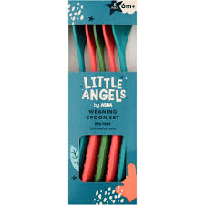 ASDA Little Angels Weaning Spoons (5 Pack) - 6m+