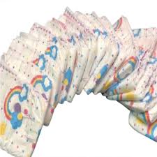 Rainbow Belt System Loose Diaper. (50 pcs per packed)Size.L(8-18)KG