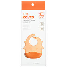 RK-X4034 Cartoon Silicone Bib | BPA-Free Waterproof Baby Bib