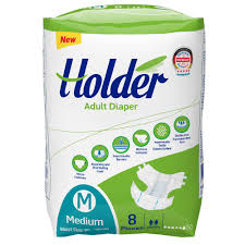Holder - Adult Diapers, Medium, For Waist Size 85-125 Cm - Pack Of 8 Turkey