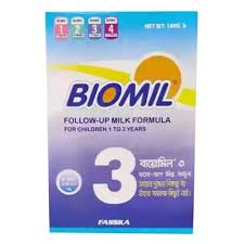 Biomil Packet Milk Formula 3 From 1 To 2 Years 350g