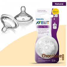 Philips Avent Natural Teat 0M+ Twin Pack Nipple