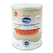 Mothers Smile Cereal Honey Wheat milk 400g