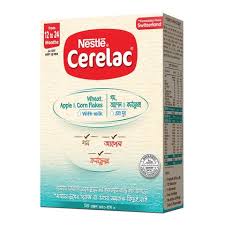 Cerelac Stage 4 Wheat With Apple & Corn Flakes 12-24 Months 350g